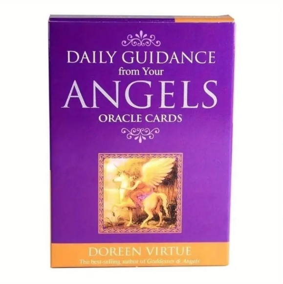Daily Guidance from Your Angels Oracle Cards Guardian Angel Tarot Cards SEALED - Picture 2 of 9